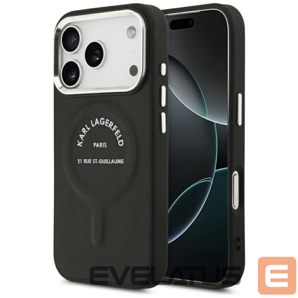Другие товары Karl Lagerfeld Karl Lagerfeld Karl RSG Logo MagSafe Case for iPhone 17 Pro - Black