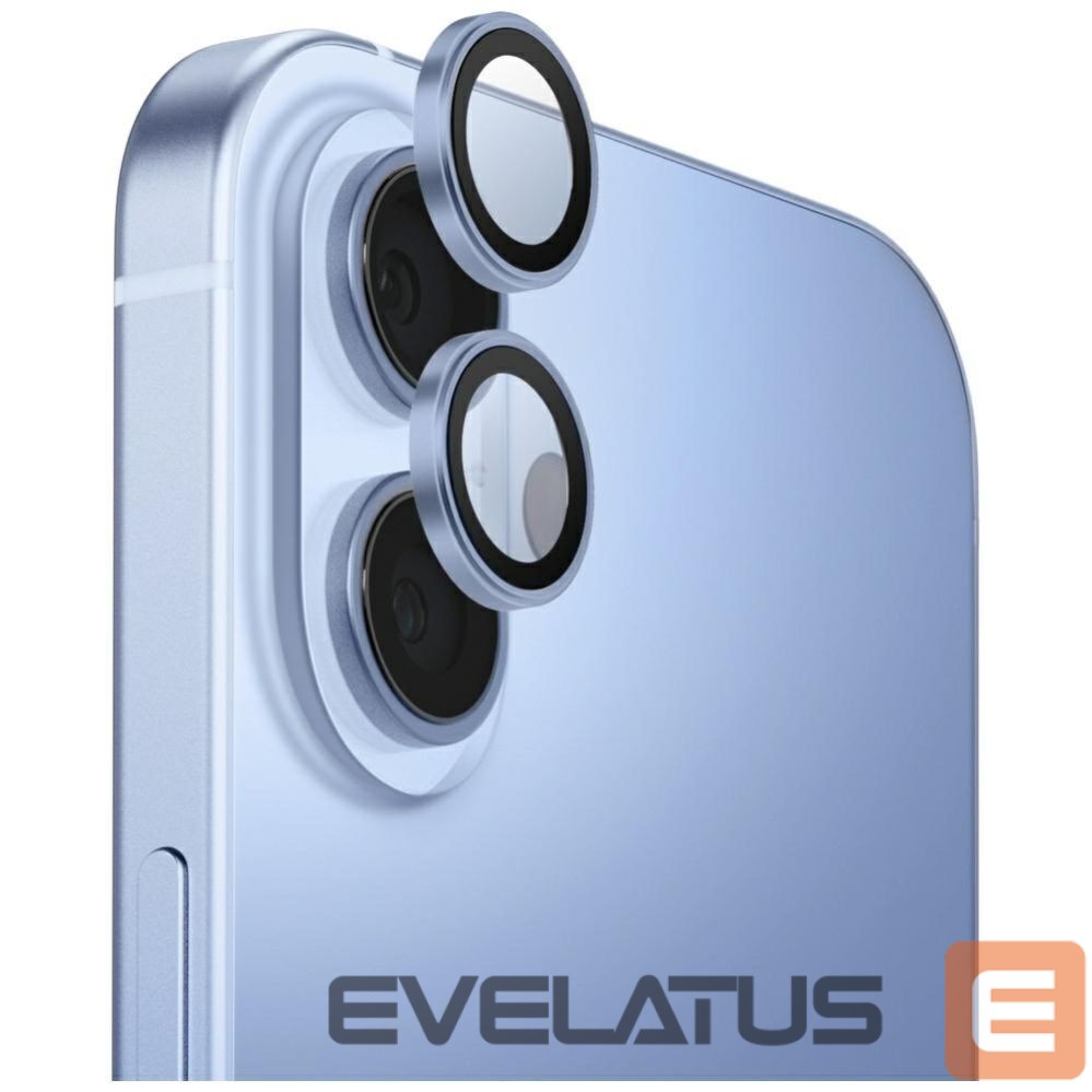 Другие товары UNIQ Uniq Optix Aluminum Camera Lens Protector for iPhone 17 with Applicator - Blue
