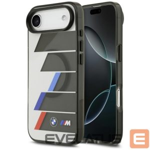 Другие товары BMW  BMW M IML Metal Buttons Tricolor Lines MagSafe Case for iPhone Air - Gray 