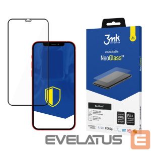 Другие товары 3MK  3mk NeoGlass Black composite glass for iPhone 12 Mini 