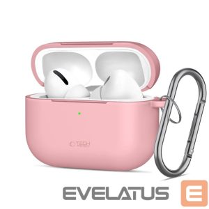 Другие товары Tech-Protect  Tech-Protect Silicone Hook Case for AirPods Pro - Pink 