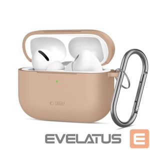 Другие товары Tech-Protect  Tech-Protect Silicone Hook Case for AirPods Pro - Beige 