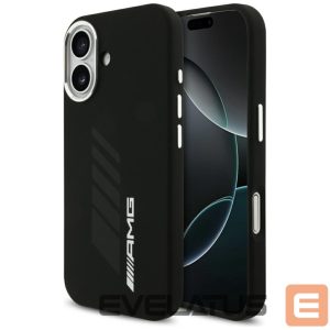 Другие товары Mercedes-Benz  AMG Silicone Oversize Rhombs MagSafe Case for iPhone 17 - Black 