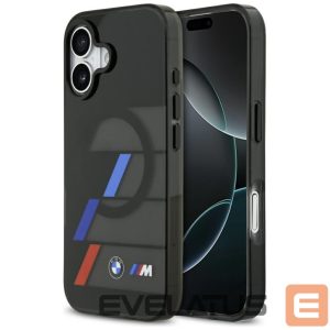 Другие товары BMW  BMW M IML Metal Buttons Tricolor Lines MagSafe Case for iPhone 17 - Black 