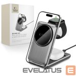 Другие товары Tech-Protect  QI15W-A42 3in1 Inductive Charger with MagSafe for Apple Devices - Gray 