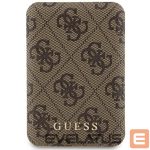 Другие товары Guess  Guess Powerbank inductive 15W GUPB5FP4EMGW 5000mAh brown/brown 4G Leather Metal Logo MagSafe 