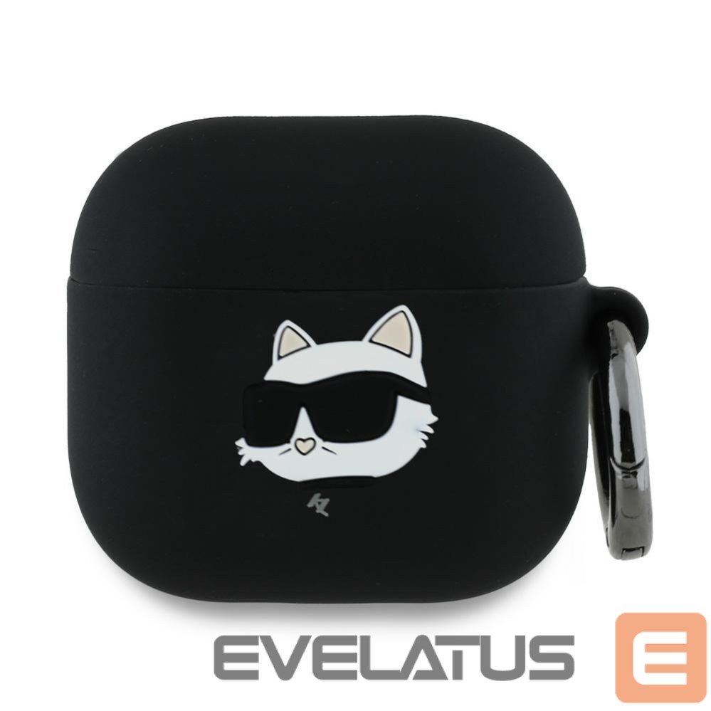 Другие товары Karl Lagerfeld Karl Lagerfeld Silicone Choupette Head 3D Case for AirPods 4 - Black