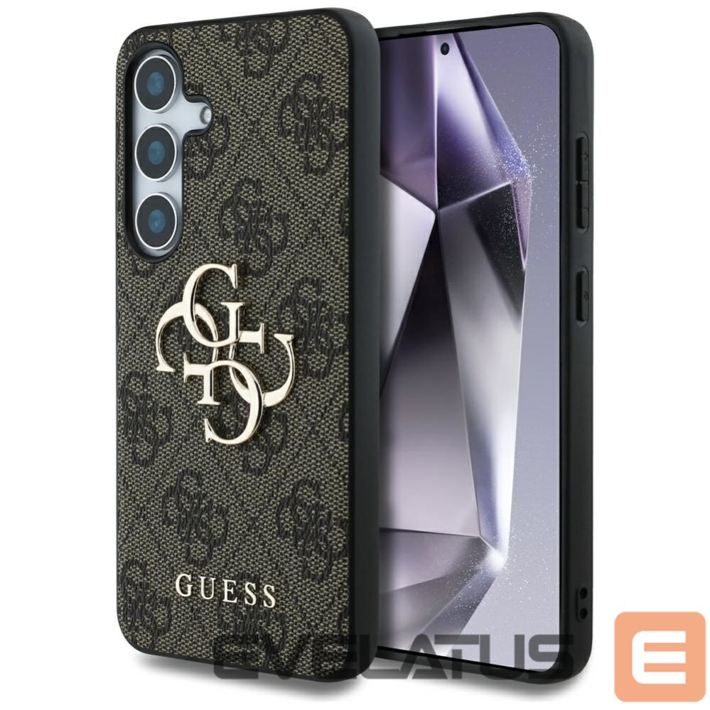 Другие товары Guess Guess Big 4G Logo Classic Logo Case for Samsung Galaxy S25 Plus Brown