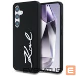 Другие товары Karl Lagerfeld  Case Karl Lagerfeld Silicone Metal Signature Logo Samsung Galaxy S25 black 