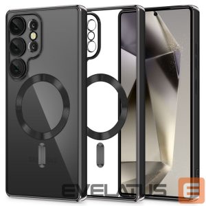 Другие товары Tech-Protect  Tech-Protect MagFlex Case for Samsung Galaxy S25 Ultra - Clear Black 
