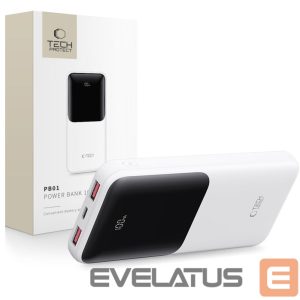 Другие товары Tech-Protect  Powerbank Tech-Protect PB01 10000mAh 22.5W - white 