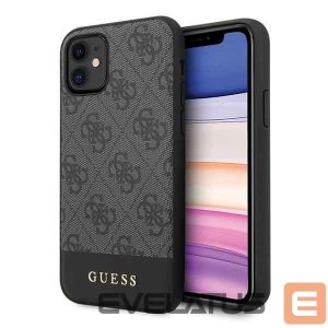 Другие товары Guess  Guess 4G Stripe Collection case for iPhone 11 6.1" / Xr - gray 