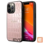 Другие товары Guess  Guess Croco Strap Collection iPhone 13 Pro / 13 6.1" Case - Pink 