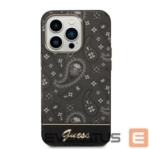 Другие товары Guess  Guess Bandana Paisley Case for iPhone 14 Pro Max 6.7" - Black 