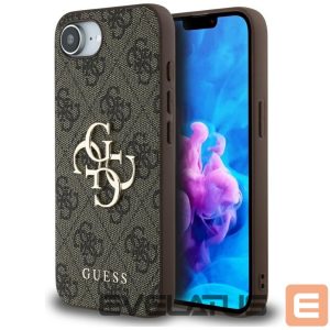 Другие товары Guess  Guess 4G Big Logo Case for iPhone 16e - Brown 