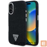 Другие товары Guess  Guess Denim Triangle Logo MagSafe case for iPhone 16 - black 