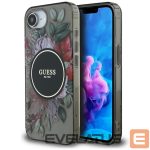Другие товары Guess  Guess IML Flowers MagSafe iPhone 16e Case - Black 