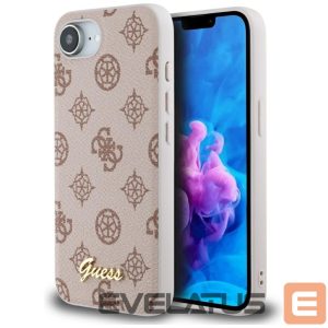 Другие товары Guess  Guess Peony Script Logo MagSafe iPhone 16e Case - Brown 