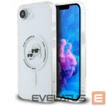 Другие товары Karl Lagerfeld  Karl Lagerfeld IML Metal Karl & Choupette Heads MagSafe iPhone 16e Case - White 