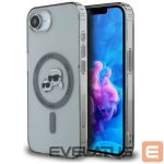 Другие товары Karl Lagerfeld  Karl Lagerfeld IML Metal Karl & Choupette Heads MagSafe iPhone 16e Case - Black 