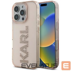 Другие товары Karl Lagerfeld  Karl Lagerfeld IML Rhinestones Logo iPhone 16 Pro Max Case - Pink 