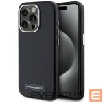 Другие товары Karl Lagerfeld  Karl Lagerfeld FW Metal Plate MagSafe iPhone 15 Pro Max Case - Black 