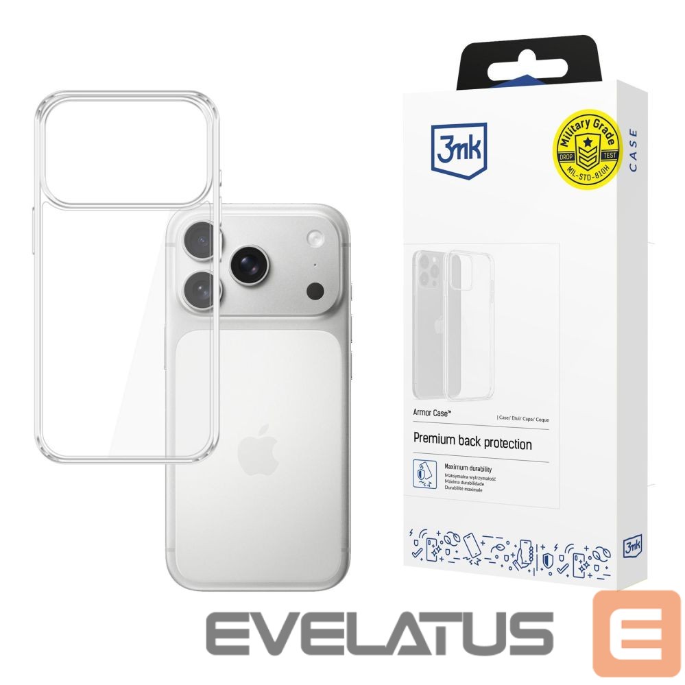 Другие товары 3MK 3mk Armor Case for Apple iPhone 17 Pro - Transparent