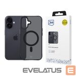 Другие товары 3MK  3mk Smoke MagCase for iPhone 17 - Black Semi-Transparent 