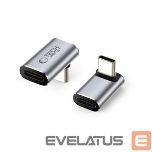 Другие товары Tech-Protect  Tech-Protect Ultraboost AA02 USB-C Angled Adapter - Gray 
