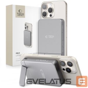 Другие товары Tech-Protect  Powerbank Tech-Protect PB14 LifeMag MagSafe 10000 mAh - gray 