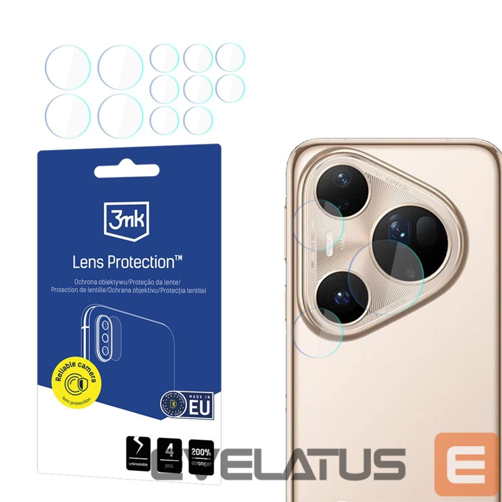 Другие товары 3MK 3mk Lens Protection Hybrid Glass for Camera Lens on Huawei Pura 80 Ultra