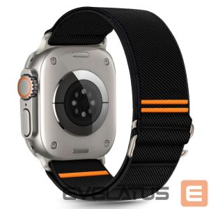 Другие товары Tech-Protect  Tech-Protect Nylon Slip Strap for Apple Watch 44 / 45 / 46 / 49 mm - Black 