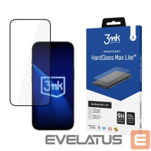 Другие товары 3MK  3mk HardGlass Max Lite Black Tempered Glass for iPhone 17 Pro Max 