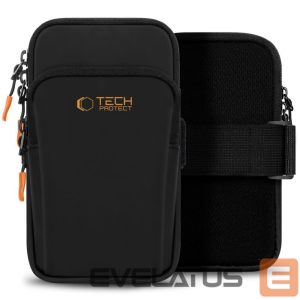 Другие товары Tech-Protect  Tech-Protect M7 Universal Sport Armband Case - Black and Orange 
