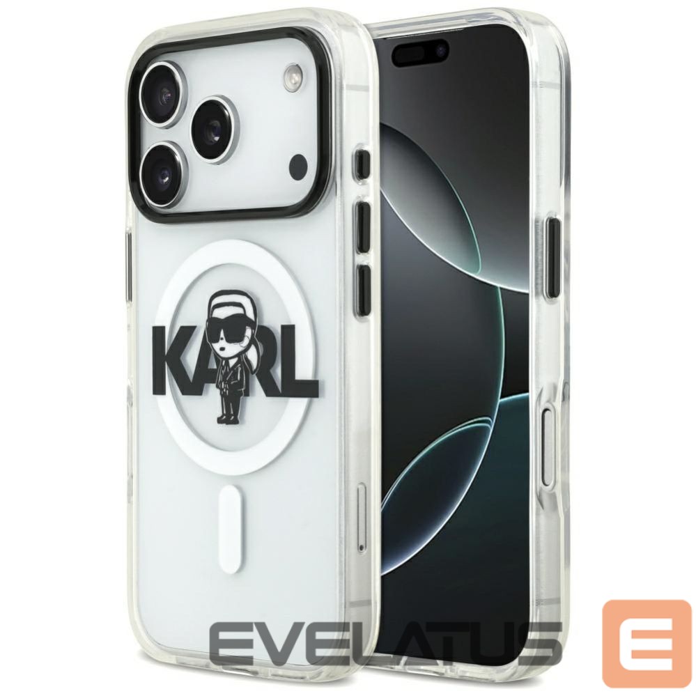 Другие товары Karl Lagerfeld Karl Lagerfeld IML Karl Sketch Logo MagSafe Case for iPhone 17 Pro - Transparent