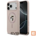 Другие товары Karl Lagerfeld  Karl Lagerfeld Silicone Karl&Choupette Ring MagSafe Case for iPhone 17 Pro Max - Pink 