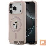 Другие товары Karl Lagerfeld  Karl Lagerfeld Silicone Karl&Choupette Ring MagSafe Case for iPhone 17 Pro - Pink 