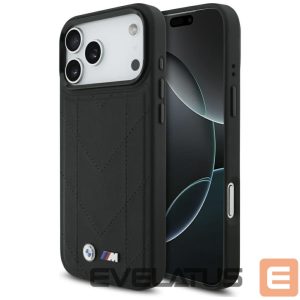 Другие товары BMW  BMW M Quilted Logo MagSafe Case for iPhone 17 Pro Max - Black 