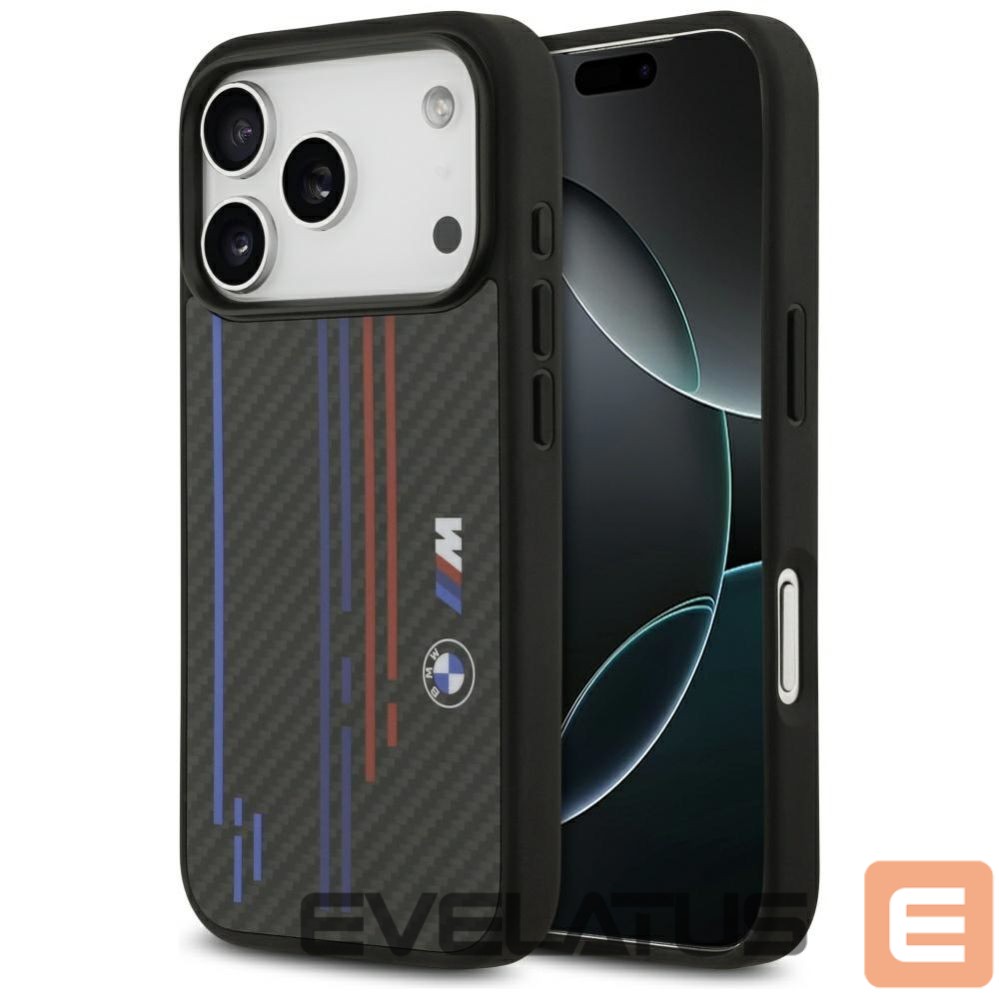 Другие товары BMW BMW M Kevlar Lines & Logo MagSafe Case for iPhone 17 Pro - Black