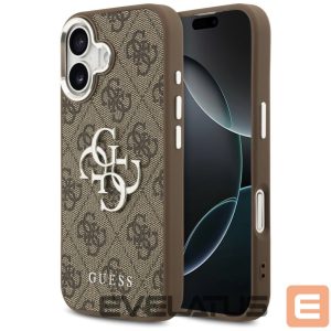 Другие товары Guess  Guess 4G Big 4G Classic Logo case for iPhone 17 - brown and silver 