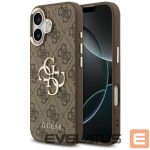 Другие товары Guess  Guess 4G Big 4G Classic Logo Case for iPhone 17 - Brown and Gold 
