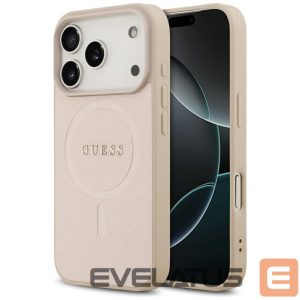 Другие товары Guess  Guess Saffiano Classic Logo MagSafe Case for iPhone 17 Pro - Pink 