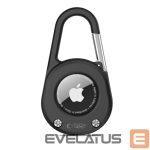 Другие товары Tech-Protect  Tech-Protect Slidelock Carabiner Keychain Case for Apple AirTag 1/2 - Black 