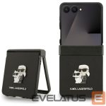 Другие товары Karl Lagerfeld  Karl Lagerfeld Saffiano Karl&Choupette Pin Case for Samsung Galaxy Z Flip 7 - Black 