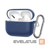 Другие товары Tech-Protect  Tech-Protect Silicone Hook Case for AirPods Pro - Navy Blue 