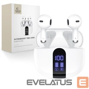 Другие товары Tech-Protect  Tech-Protect UltraBoost TWS Core G2 Headphones - White 