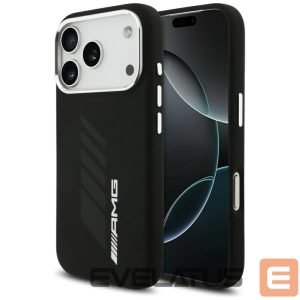Другие товары Mercedes-Benz  AMG Silicone Oversize Rhombs MagSafe Case for iPhone 17 Pro - Black 