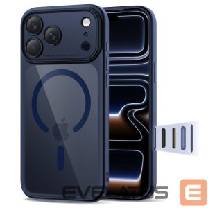 Другие товары Tech-Protect  Tech-Protect Magpeak Magsafe CC Case for iPhone 17 Pro Max - Clear Navy Blue 