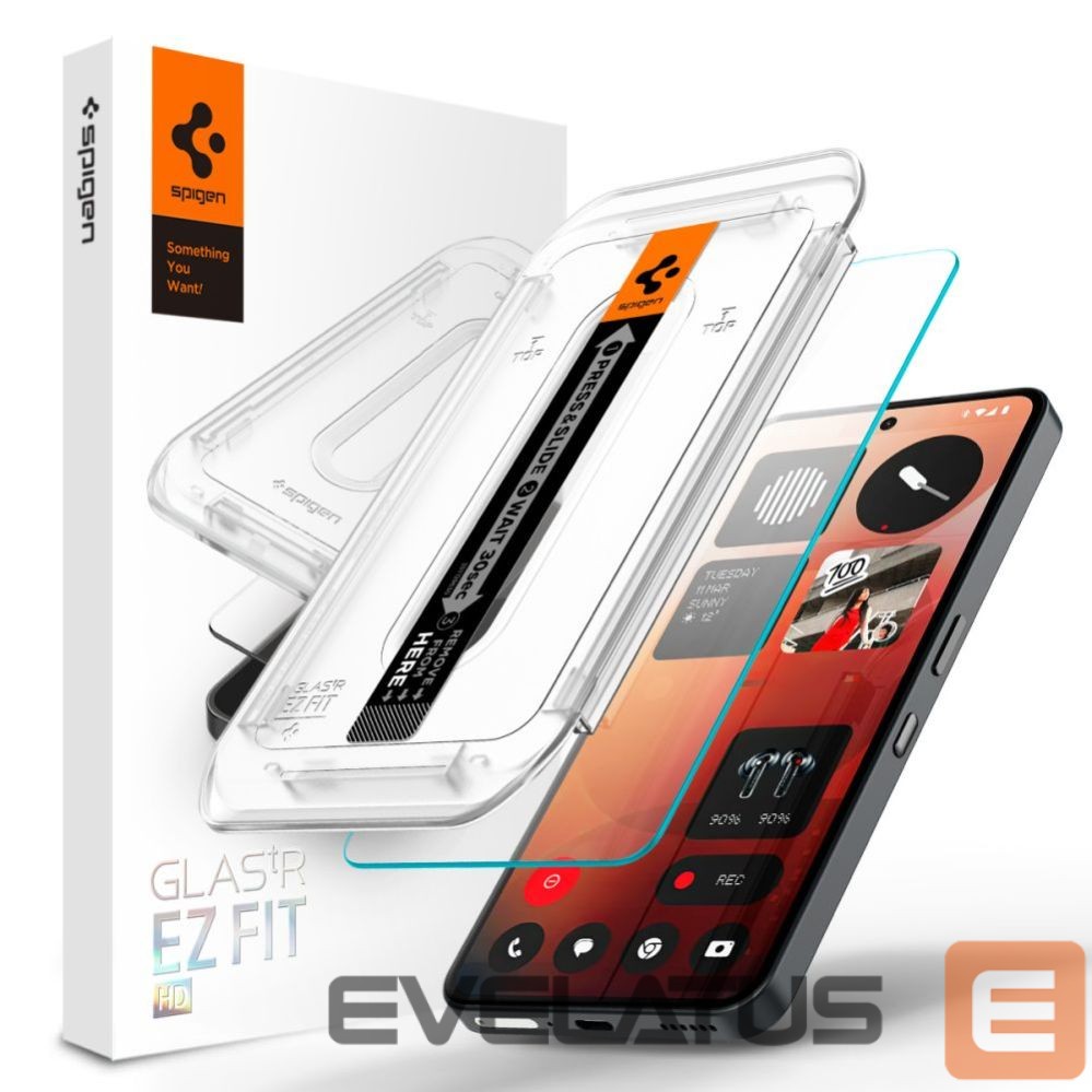 Другие товары Spigen Spigen Glas.tR EZ Fit Tempered Glass for Nothing Phone 3A / 3A Pro - Transparent