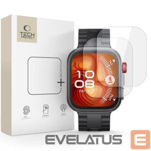 Другие товары Tech-Protect  Tech-Protect Glass Fit+ 2-pack tempered glass for Huawei Watch Fit 4 Pro - transparent 